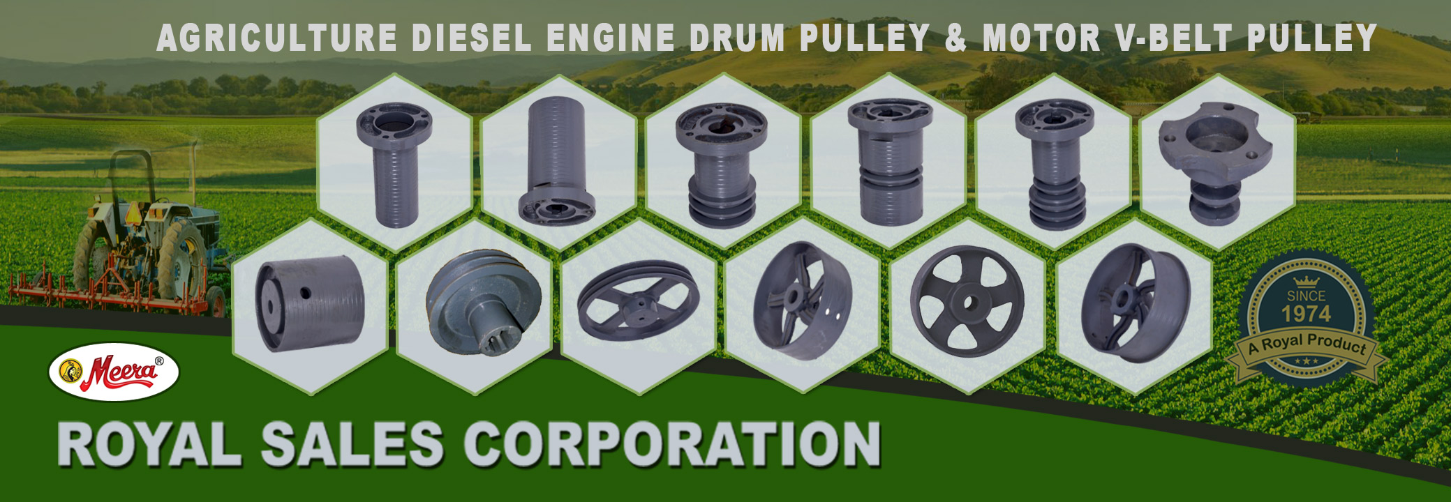 GI BP MS SS CI agricultural Engine Pulley Manufacturer