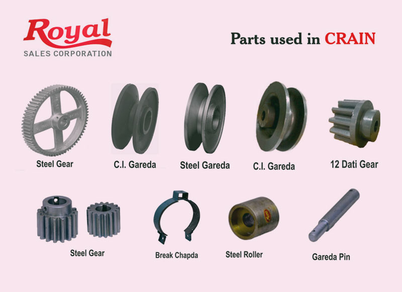 Agriculture Crain Parts Manufacturer Rajkot Gujarat India