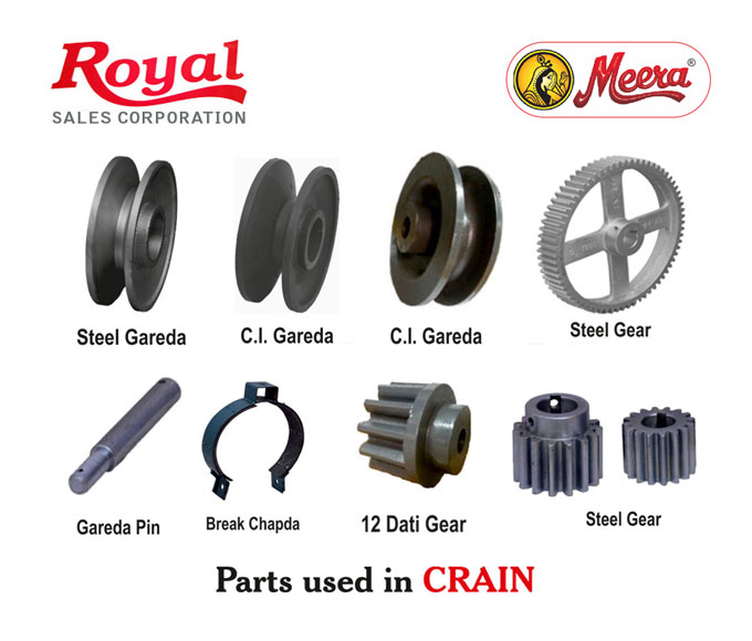 Agriculture Crain Spare parts Manufacturers - Suppliers & Traders